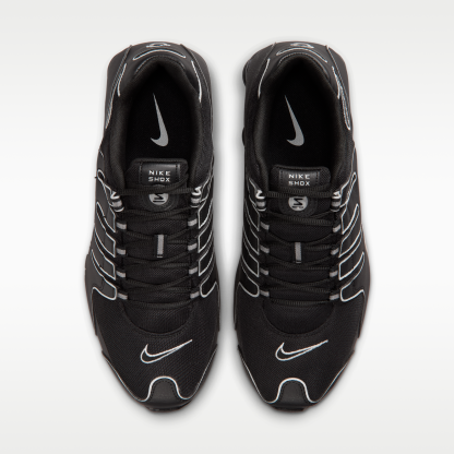 Nike Shox NZ - Μαύρο/Light Smoke Grey/Μαύρο - 4