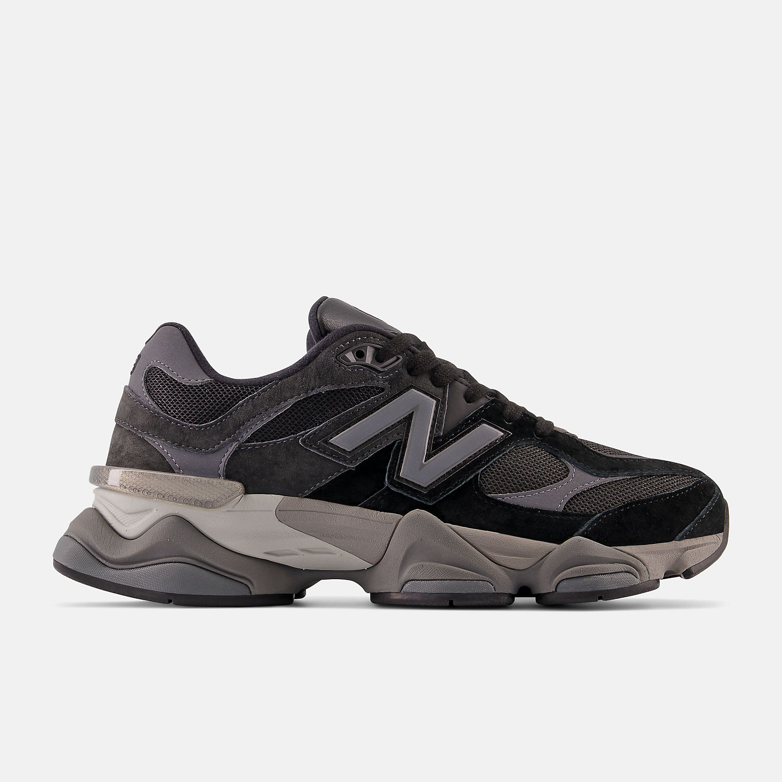 New Balance 9060 - BLACK con CASTLEROCK y Rain Cloud - U9060BLK