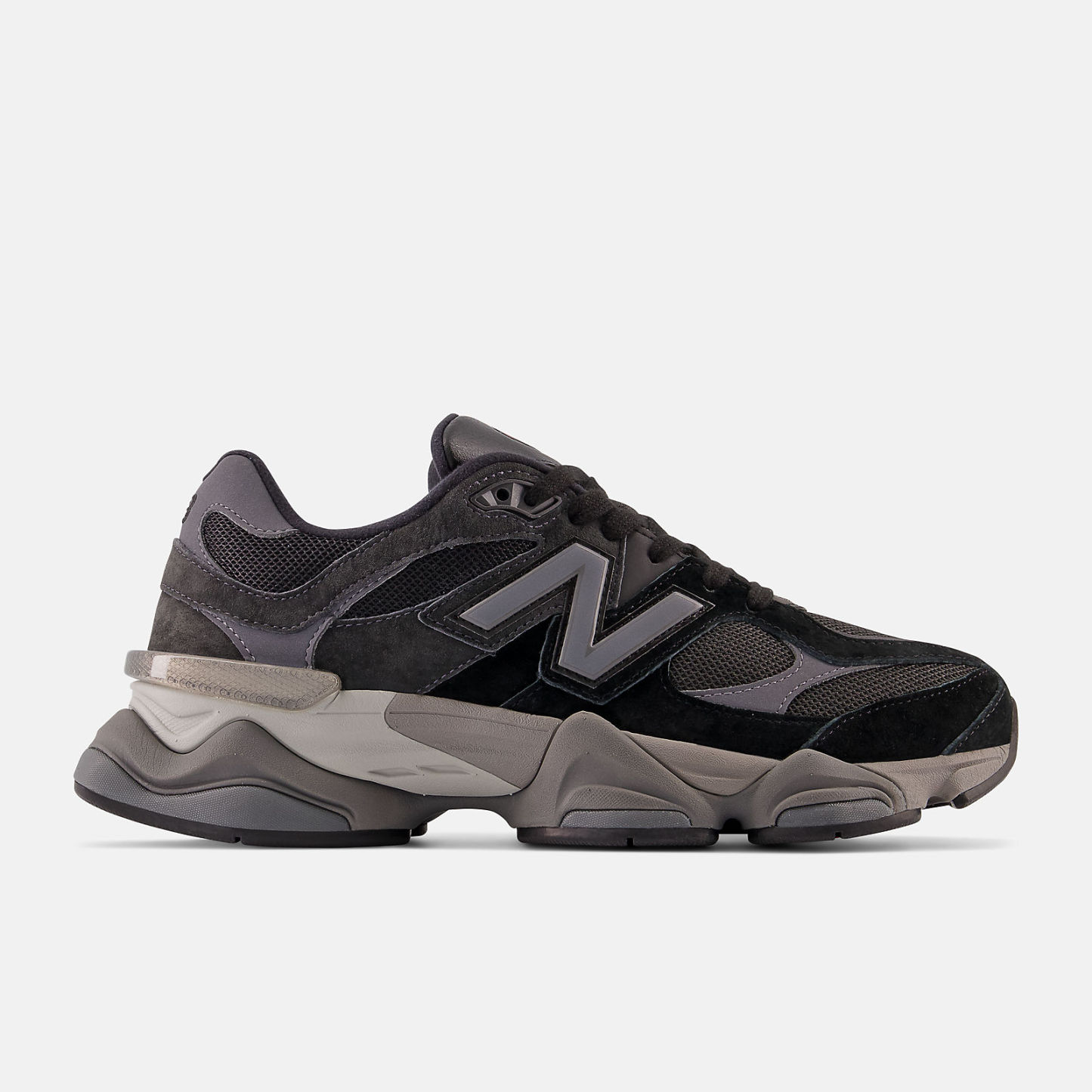 New Balance 9060 - BLACK con CASTLEROCK y Rain Cloud - U9060BLK
