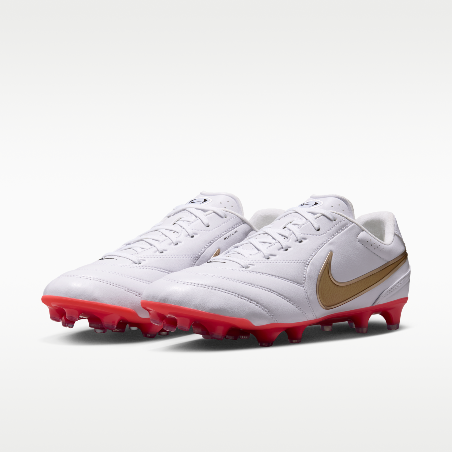 Nike Tiempo Ligera Pro - Λευκό/Bright Crimson/Blur (HQ3158-102) - 5