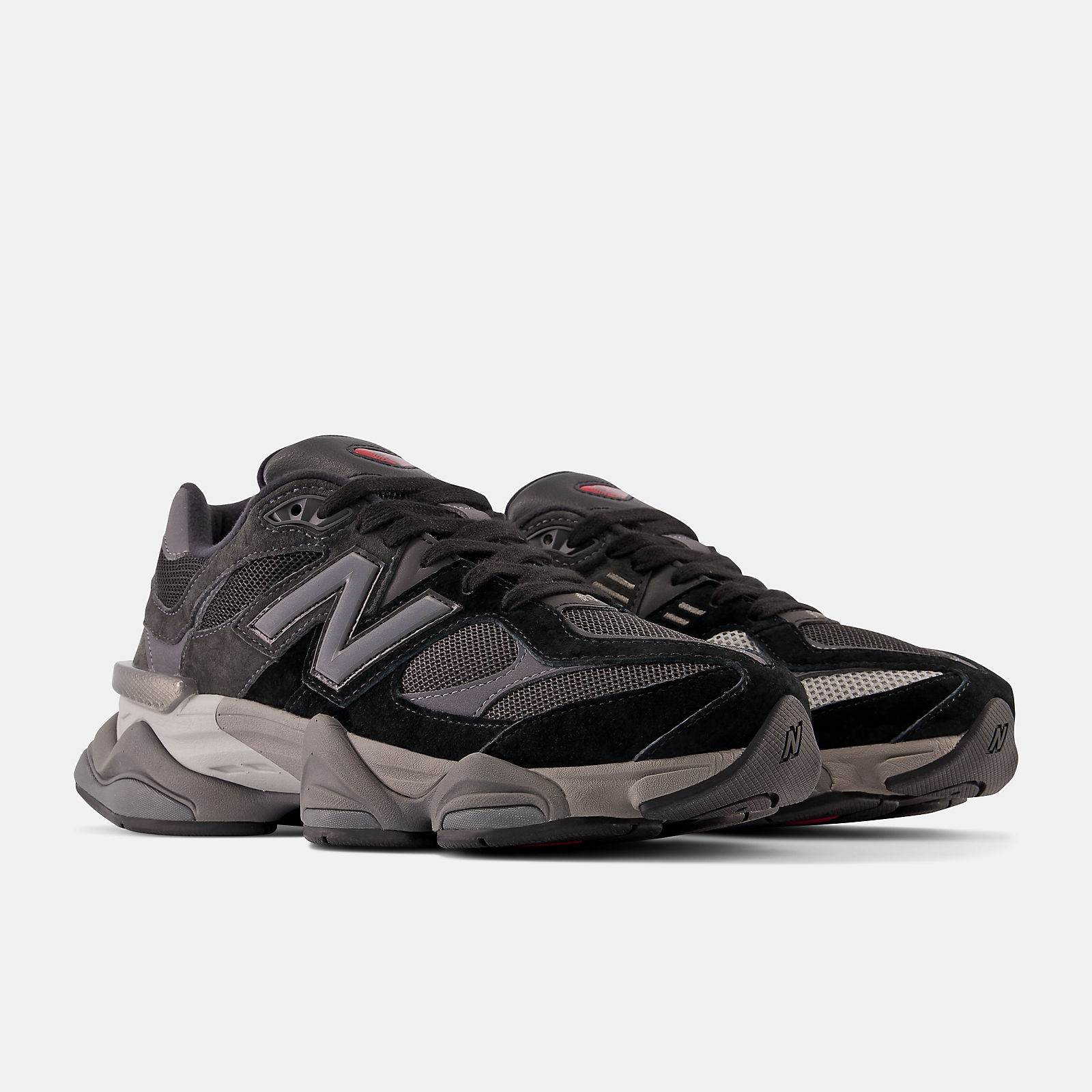 New Balance 9060 - BLACK con CASTLEROCK y Rain Cloud - U9060BLK