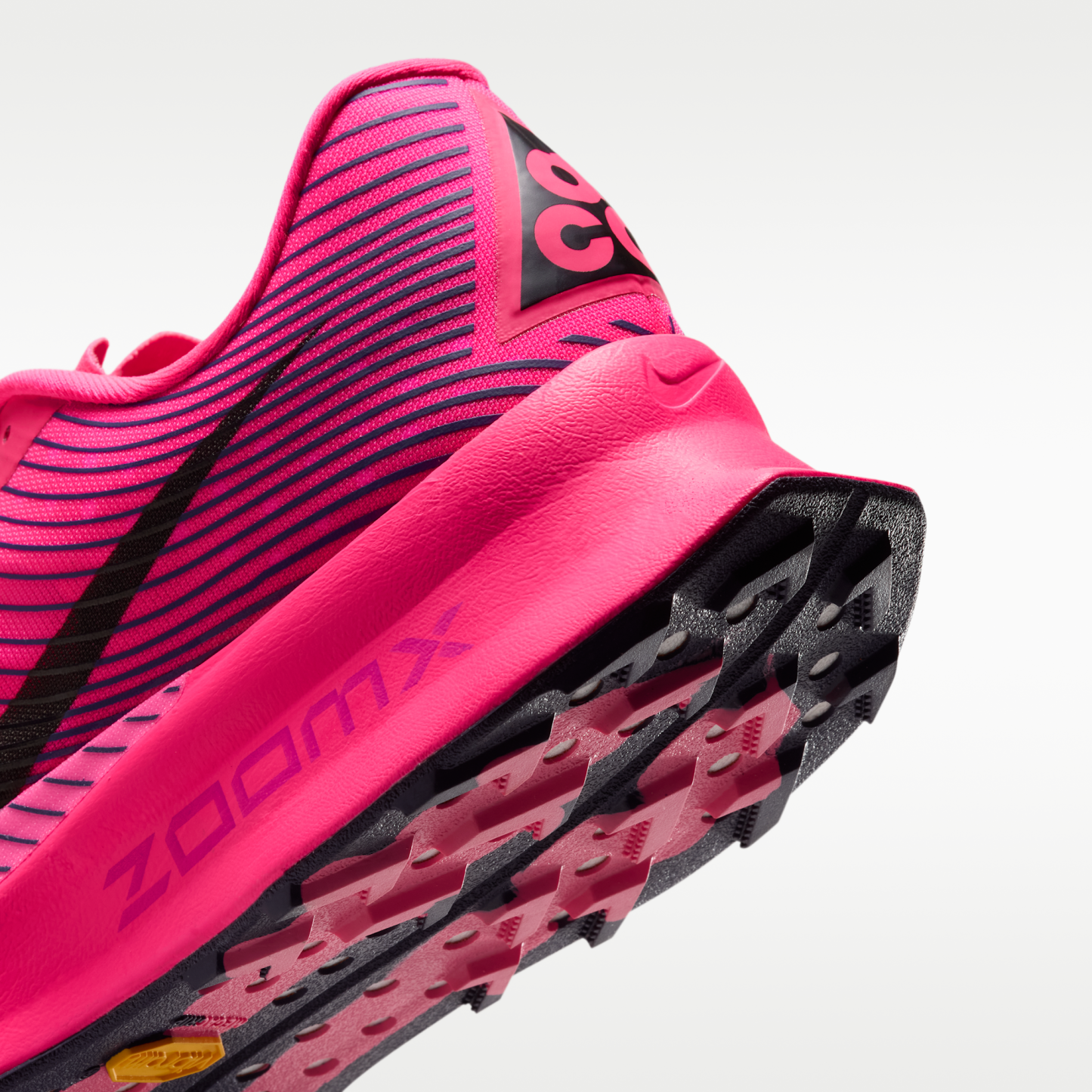 Nike ACG Ultrafly Trail - Hyper Pink/Purple Dynasty/Vivid Purple/Μαύρο - 8