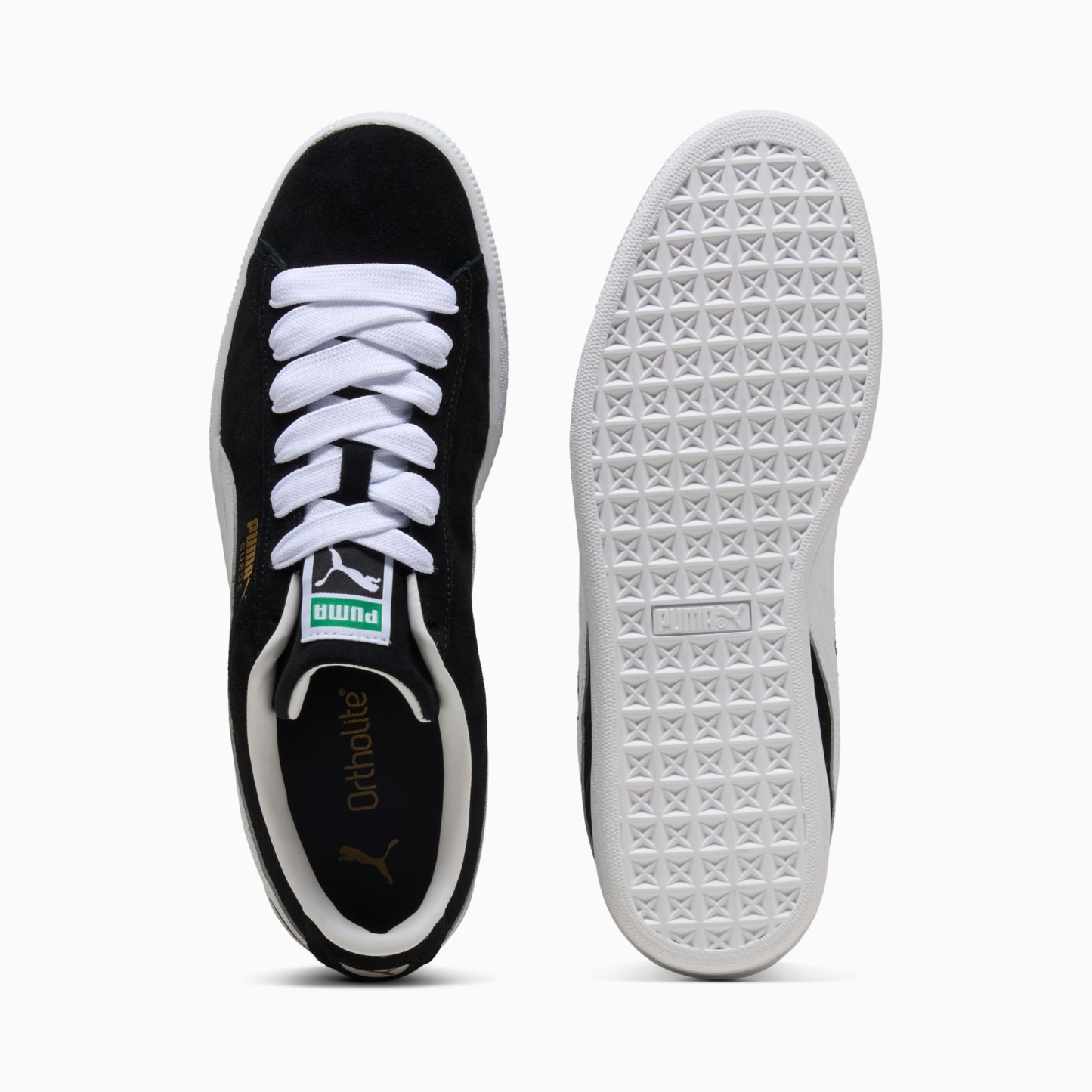 Suede Classic Sneakers Unisex - PUMA Black-PUMA White