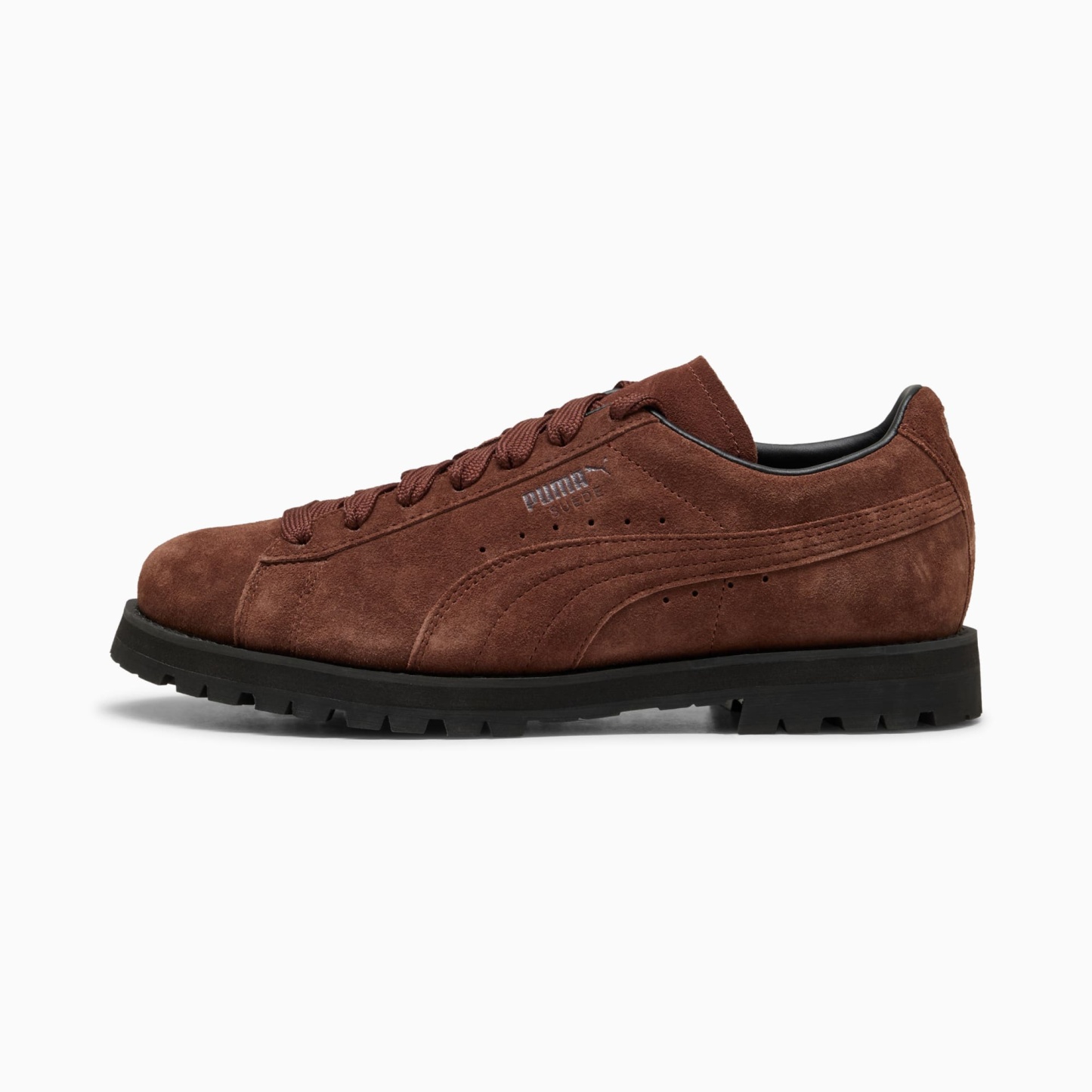 Suede Vibram® Sneakers Unisex - Chocotart-PUMA Black