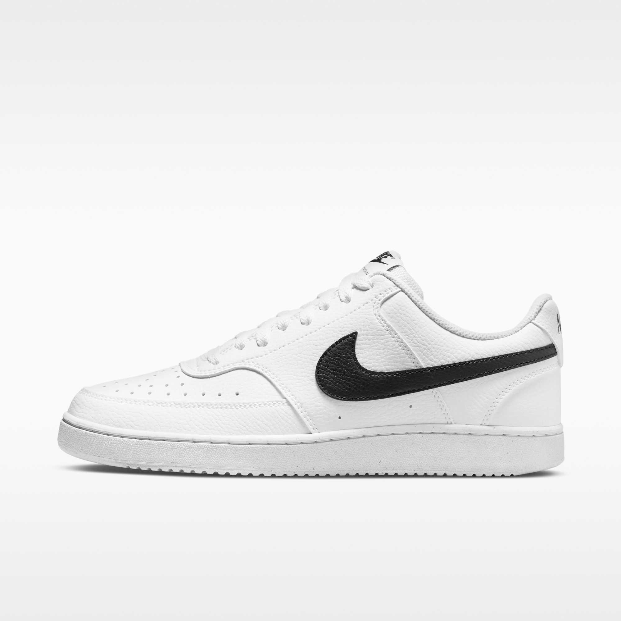 Nike Court Vision Low Next Nature - Λευκό/Λευκό/Μαύρο - 1
