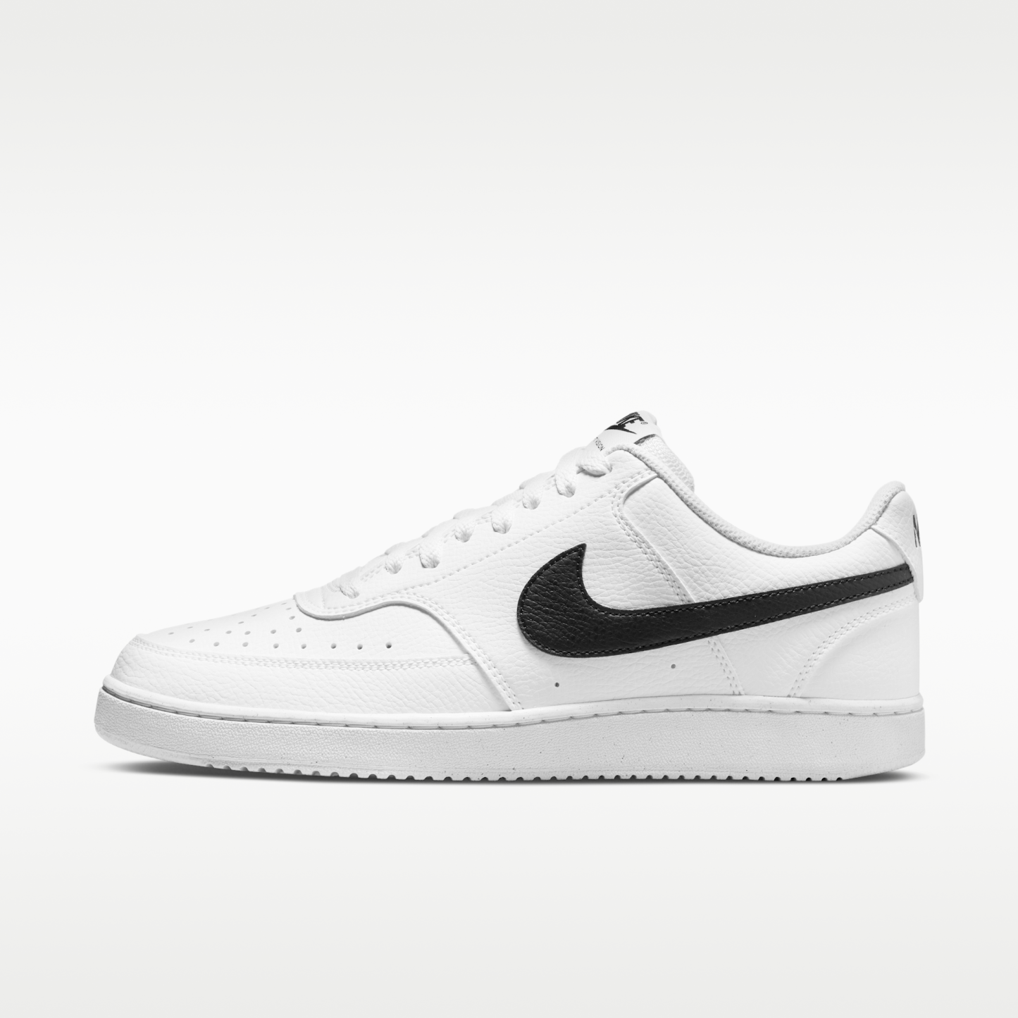 Nike Court Vision Low Next Nature - Λευκό/Λευκό/Μαύρο - 1