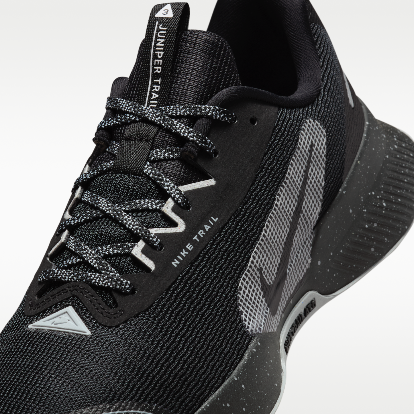 Nike Juniper Trail 3 - Μαύρο/Wolf Grey/Photon Dust/Μαύρο - 7