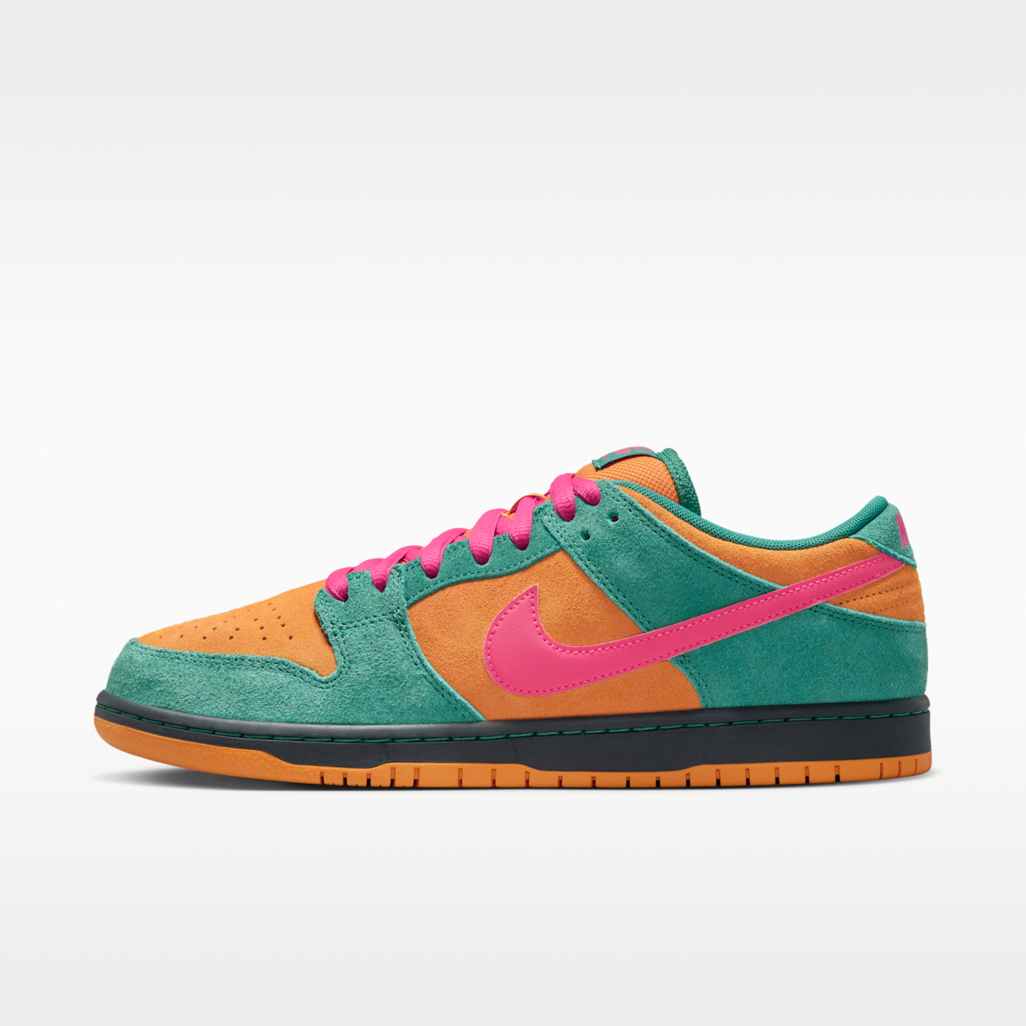 Nike SB Dunk Low Pro - Green Noise/Light Curry/Off Noir/Watermelon - 1