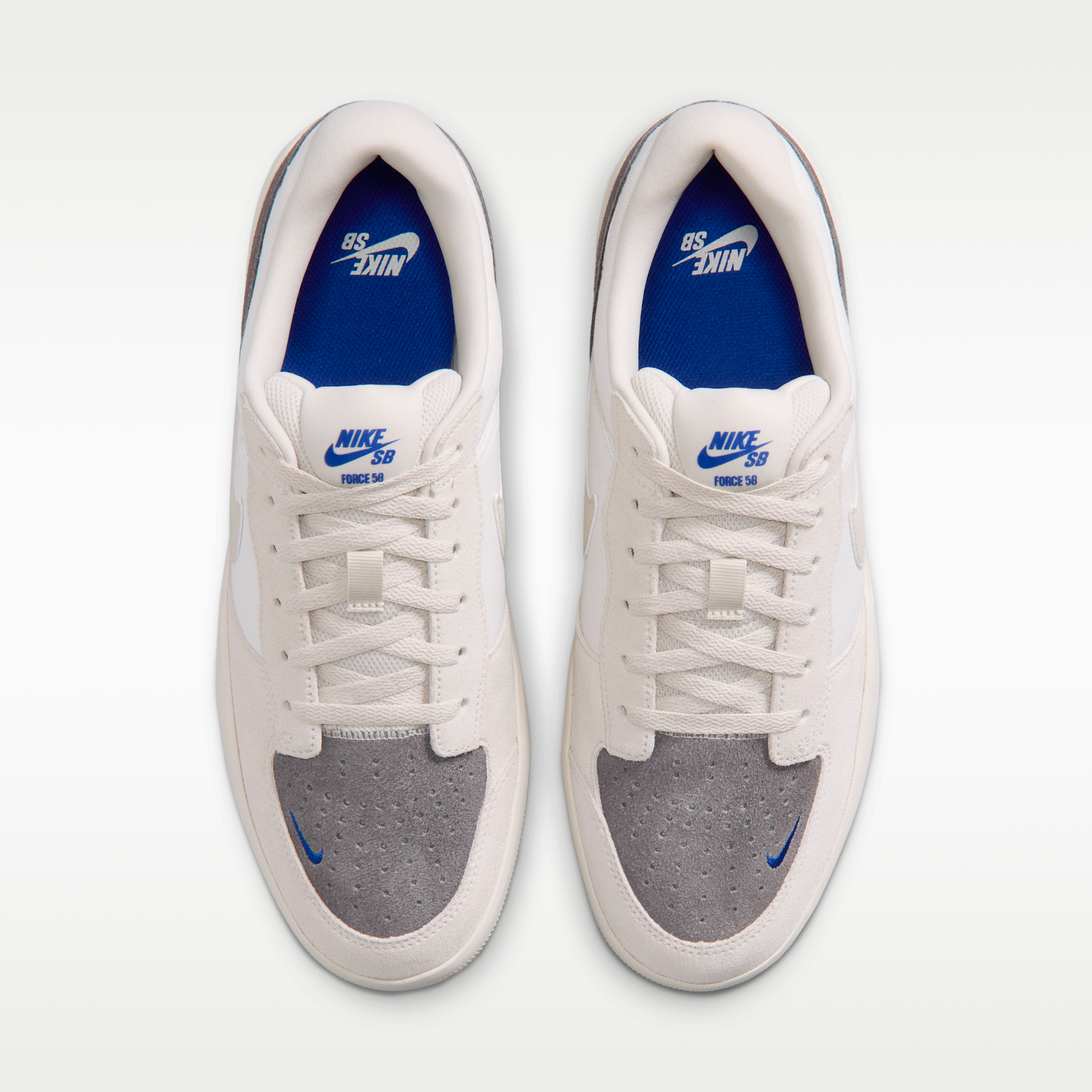 Nike SB Force 58 - Phantom/Pencil Point/Old Royal/Light Orewood Brown - 4