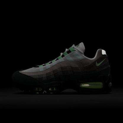 Nike Air Max 95 Big Bubble - Μαύρο/Λευκό/Medium Grey/Fresh Mint - 9