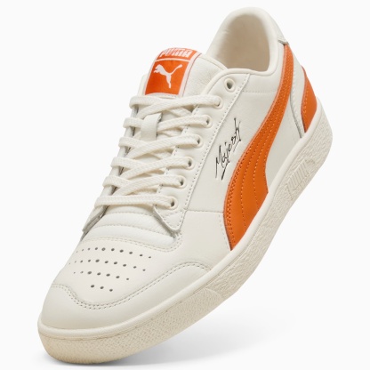 Majesty Sneakers Unisex - Warm White-Orange Poppy