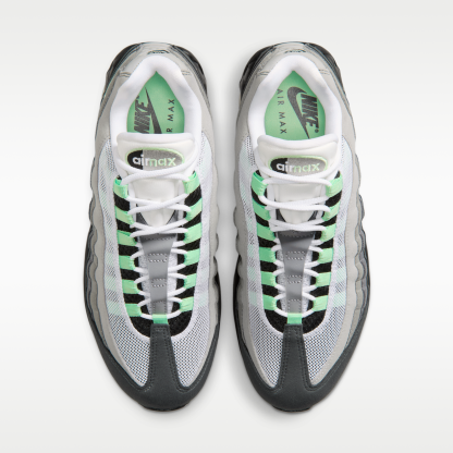Nike Air Max 95 Big Bubble - Μαύρο/Λευκό/Medium Grey/Fresh Mint - 4
