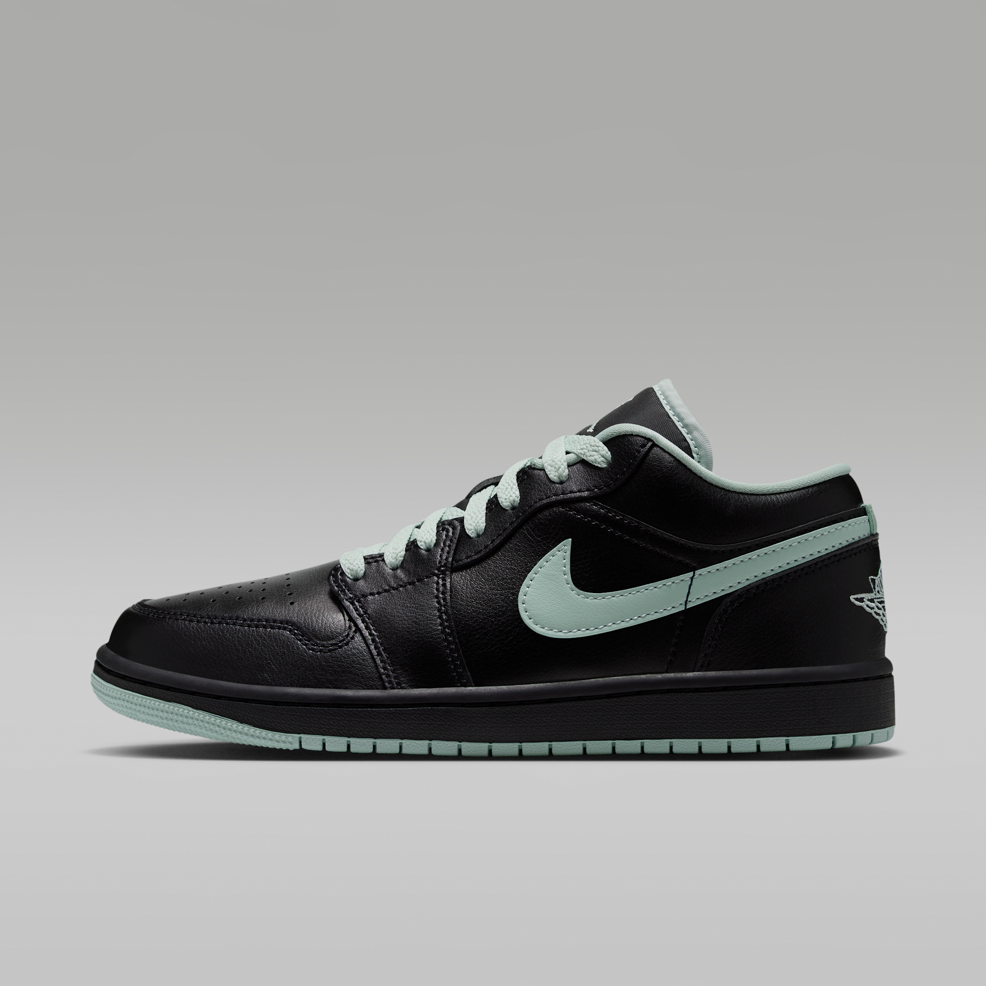Air Jordan 1 Low - Μαύρο/Pistachio Frost - 1