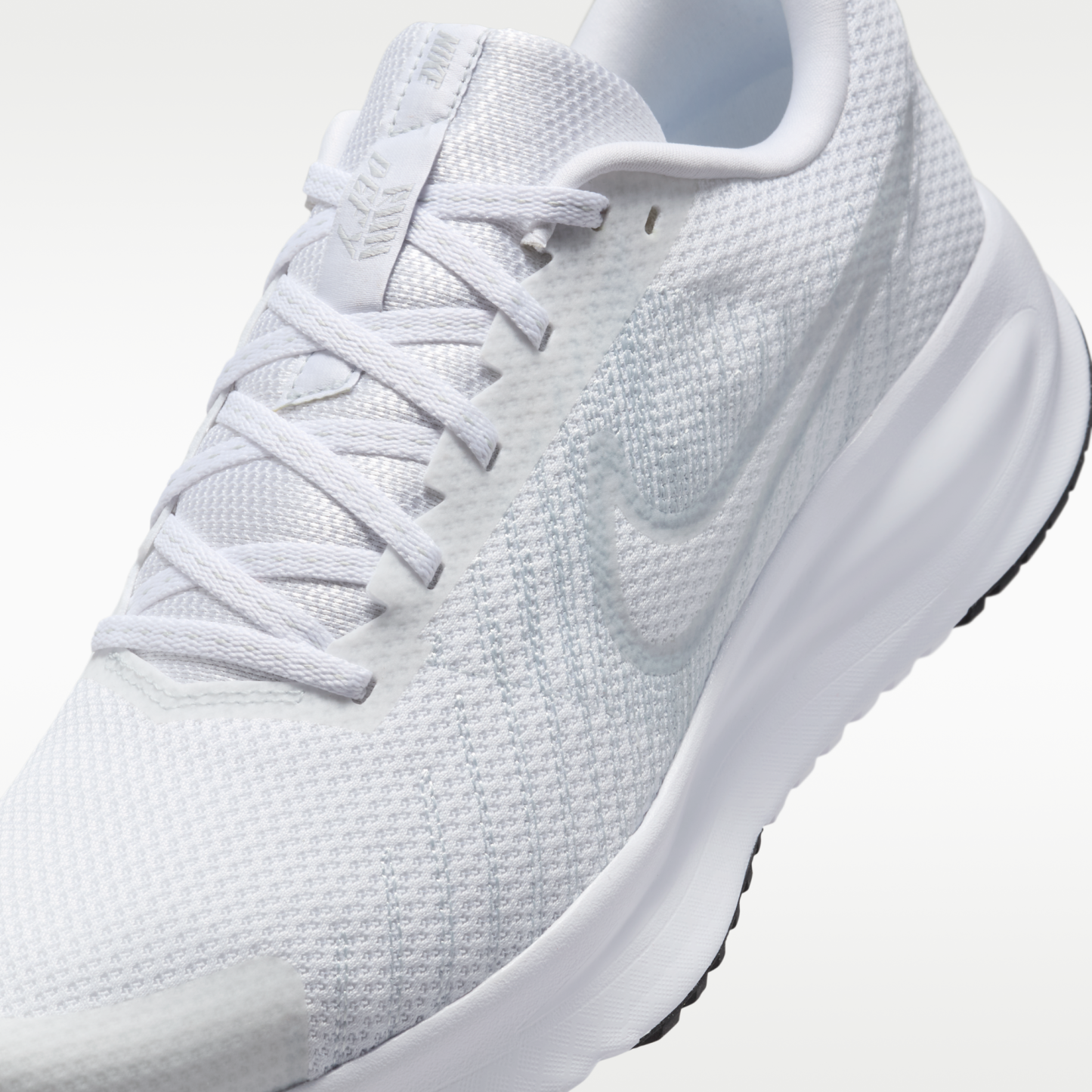 Nike Run Defy - Λευκό/Μαύρο/Pure Platinum - 7