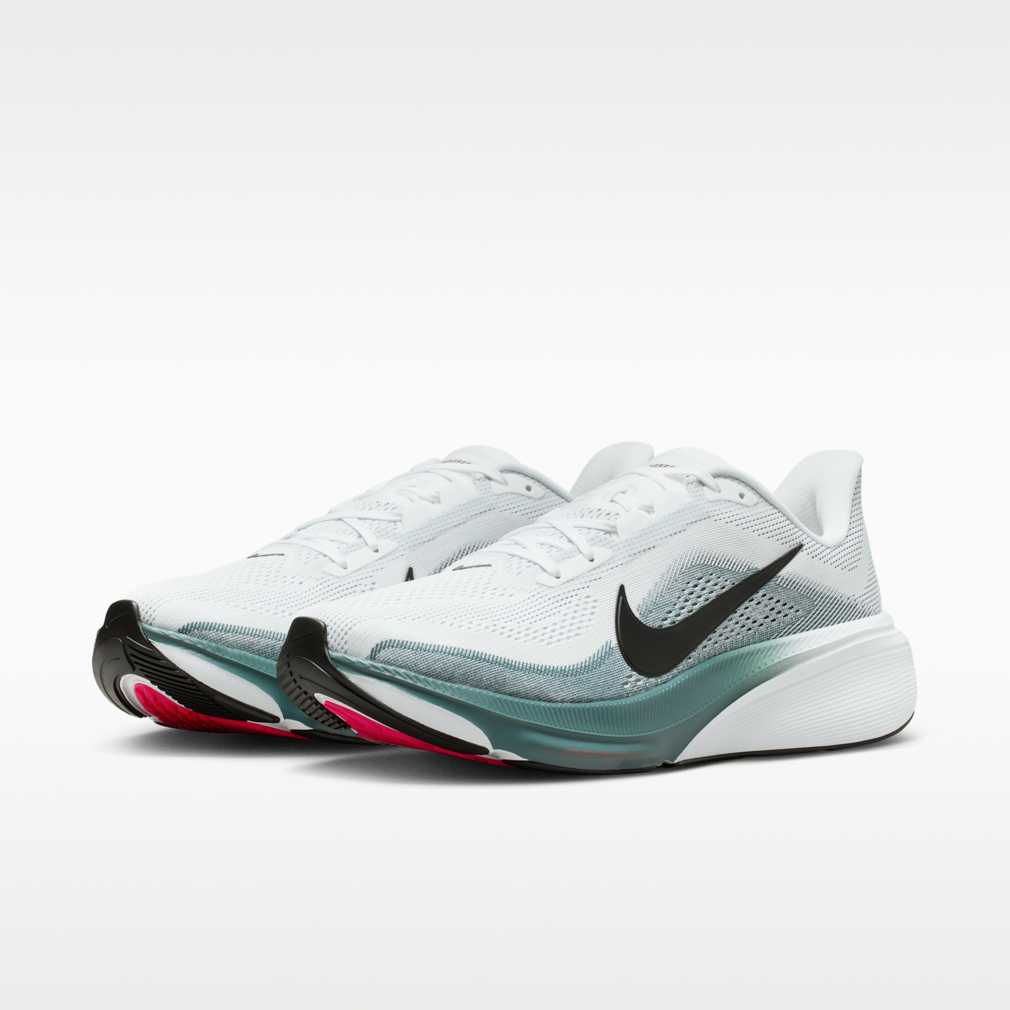 Nike Pegasus 42 - Λευκό/Mineral Slate/Hyper Pink/Μαύρο - 5