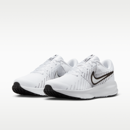 Nike Run Defy - Λευκό/Smoke Grey/Μαύρο - 5
