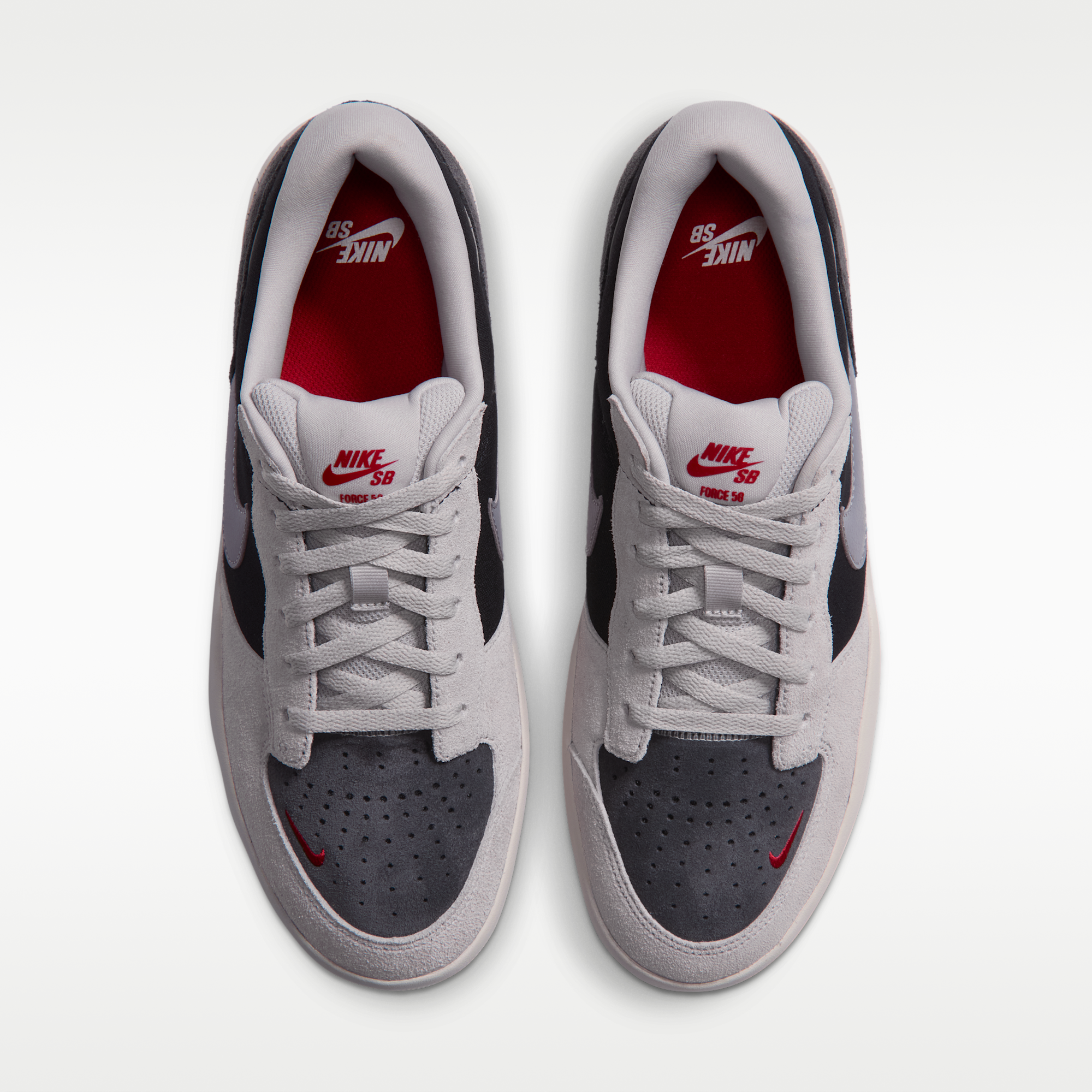 Nike SB Force 58 - Μαύρο/Light Iron Ore/Anthracite/Smoke Grey - 4