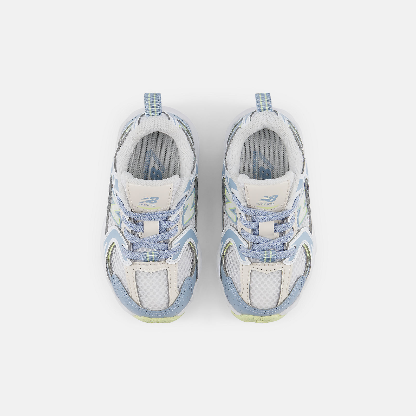 New Balance 530 BUNGEE LACE - LIGHT ARCTIC GREY con WHITE - I53068I