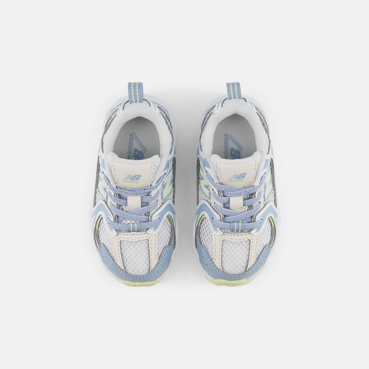 New Balance 530 BUNGEE LACE - LIGHT ARCTIC GREY con WHITE - I53068I