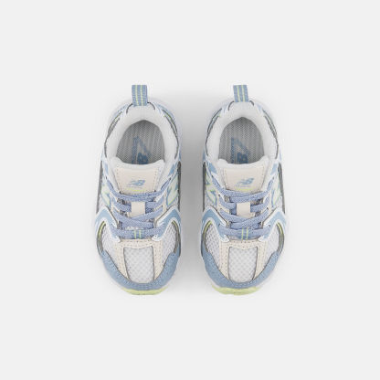 New Balance 530 BUNGEE LACE - LIGHT ARCTIC GREY con WHITE - I53068I