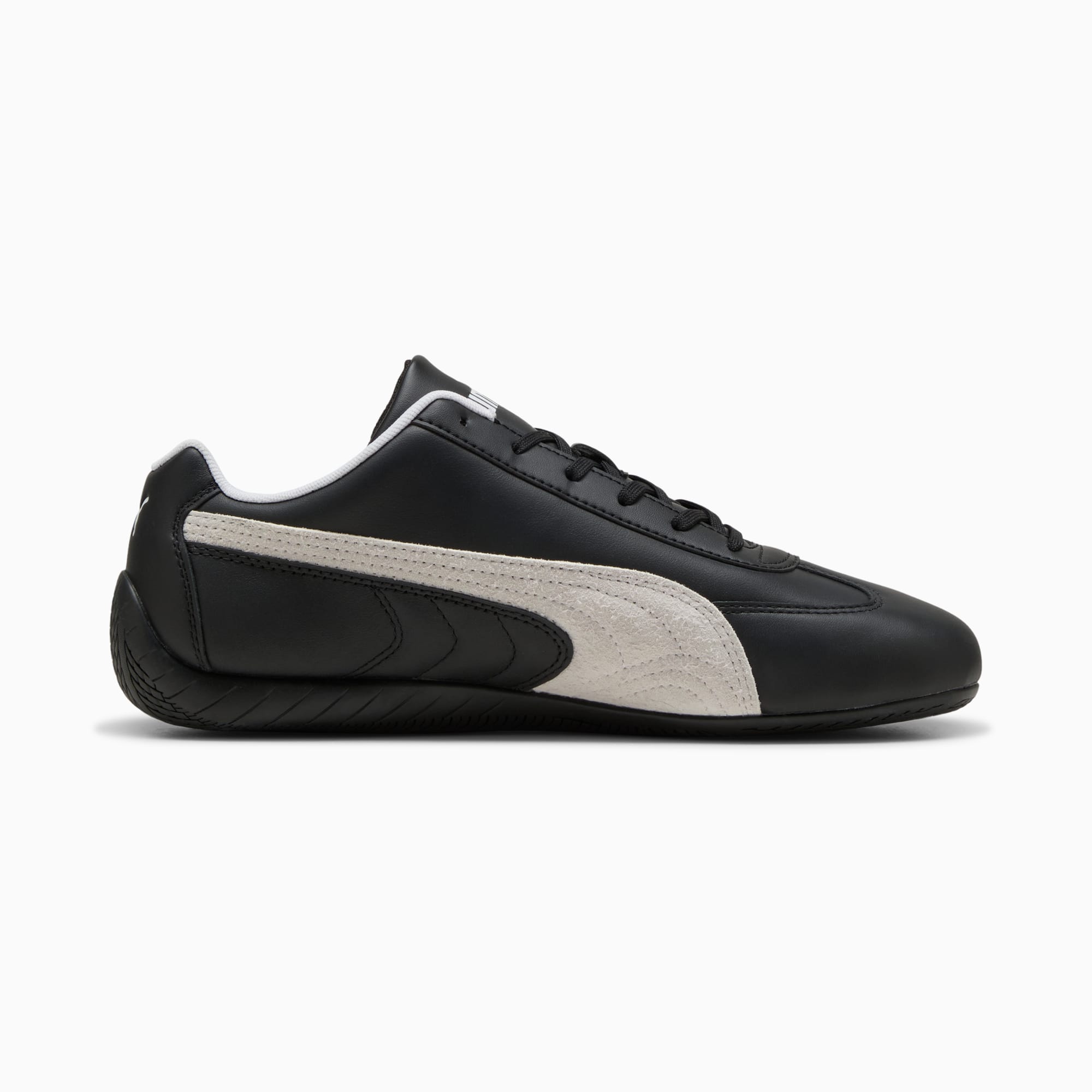Speedcat Leather Sneakers Unisex - PUMA Black-PUMA White