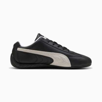 Speedcat Leather Sneakers Unisex - PUMA Black-PUMA White