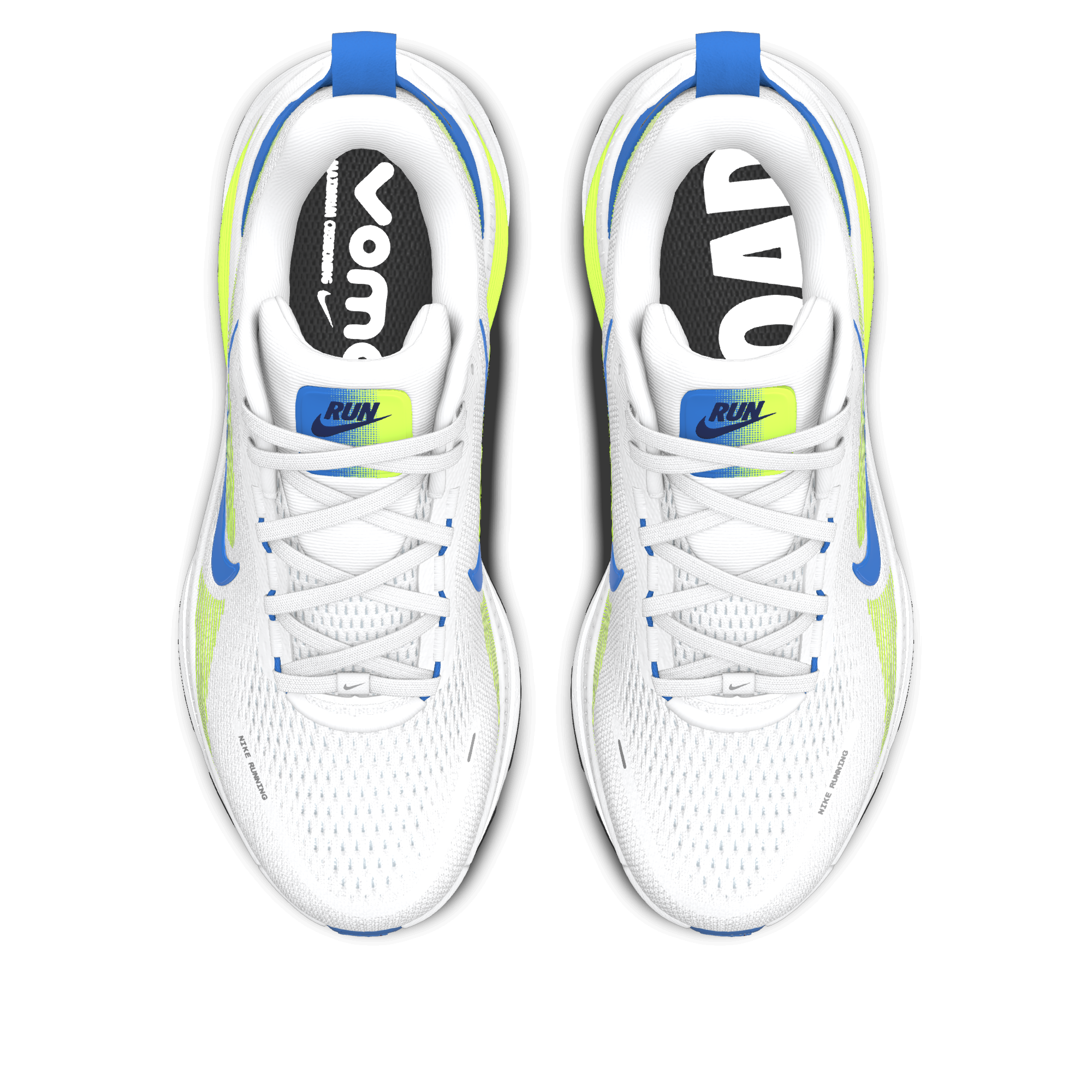 Nike Vomero 18 By You - Πολύχρωμο/Πολύχρωμο/Πολύχρωμο (9614190944) - 4