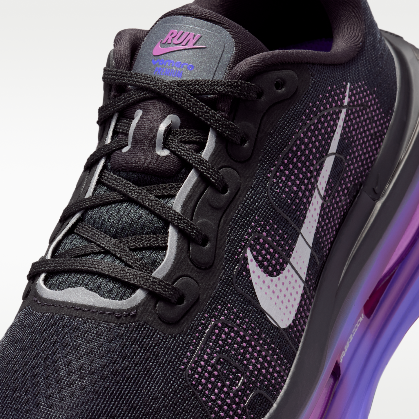 Nike Vomero Premium - Μαύρο/Persian Violet/Bold Berry/Metallic Silver - 7