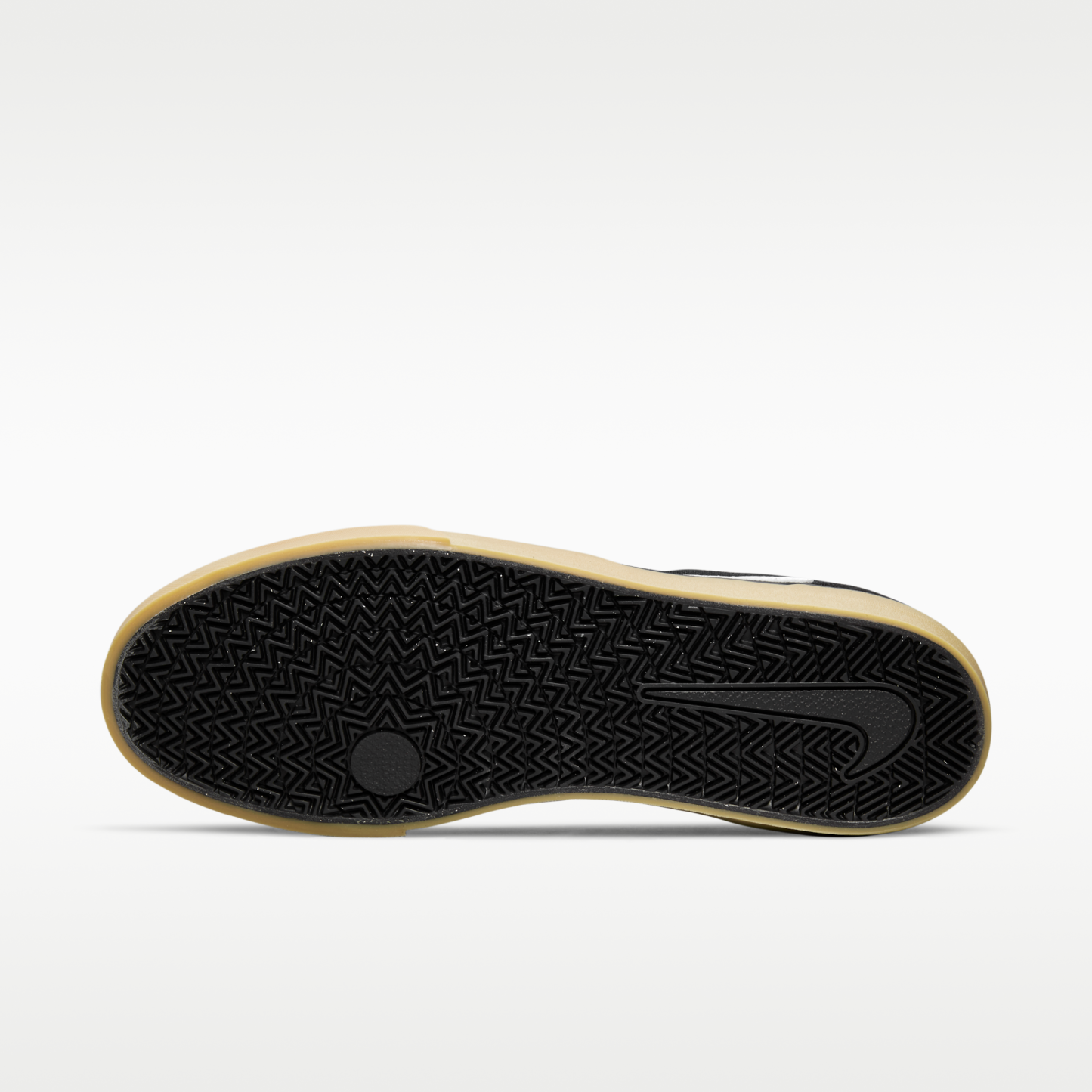 Nike SB Chron 2 - Μαύρο/Μαύρο/Gum Light Brown/Λευκό - 3