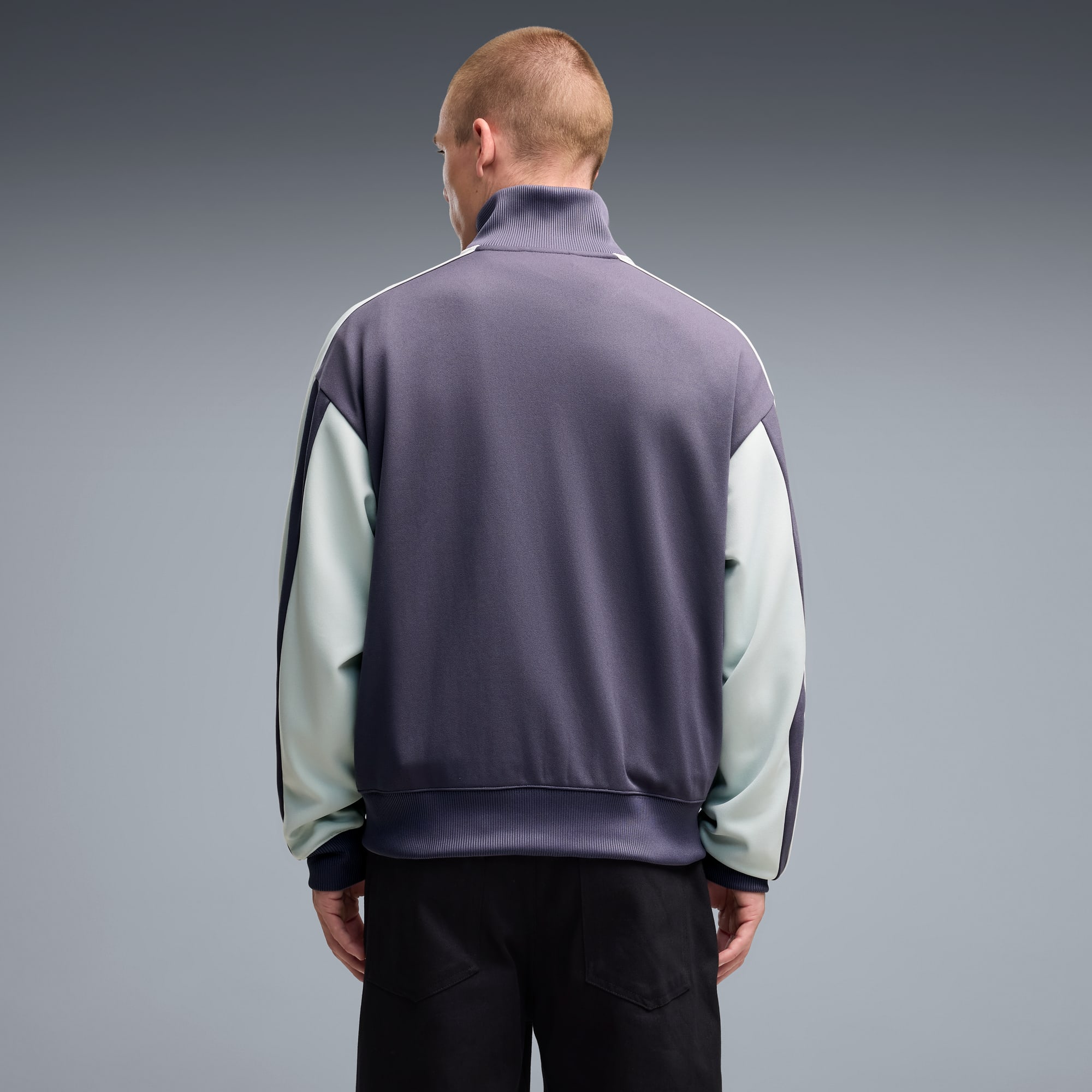 T7 Love Of The Cat Relaxed Trainingsjacke Herren - Inky Depths-Créme De Mint