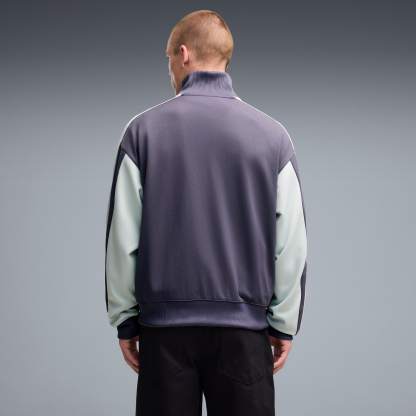 T7 Love Of The Cat Relaxed Trainingsjacke Herren - Inky Depths-Créme De Mint