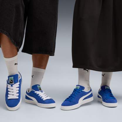 Suede Classic Sneakers Unisex - Mountain Blue-PUMA White
