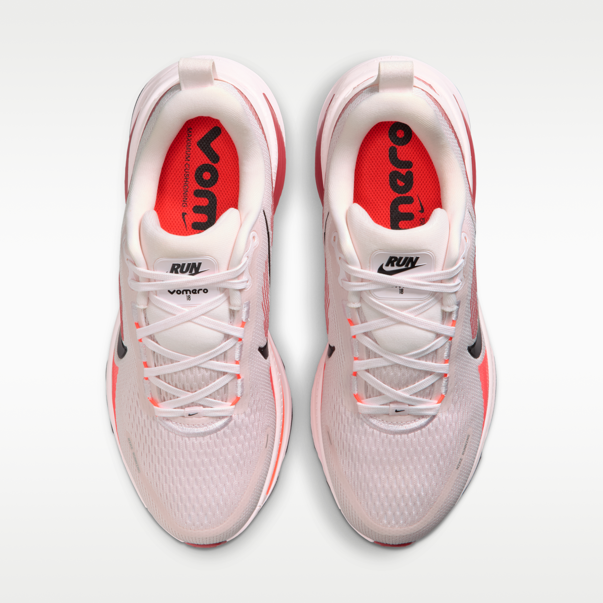 Nike Vomero 18 - Pearl Pink/Team Crimson/Bright Crimson/Μαύρο - 4