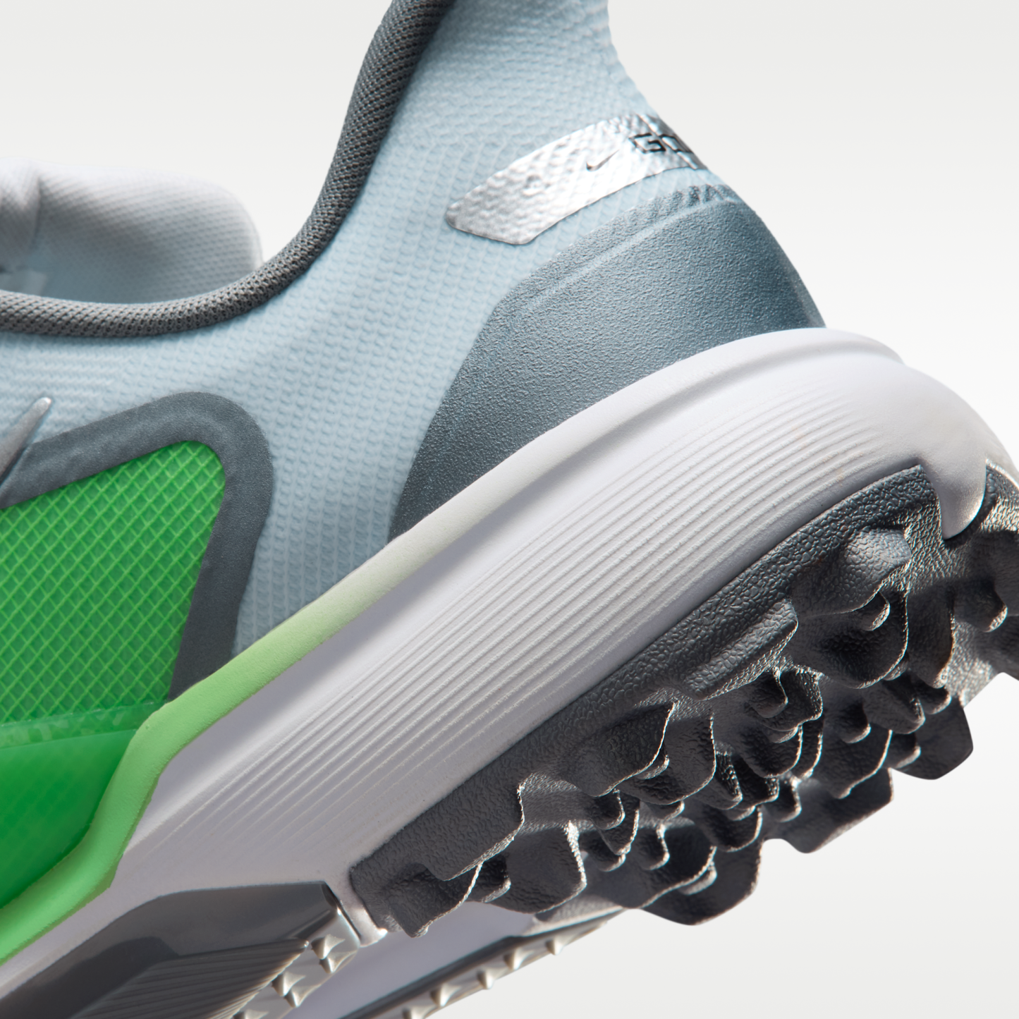 Nike Pegasus 1 G - Football Grey/Illusion Green/Μαύρο - 9