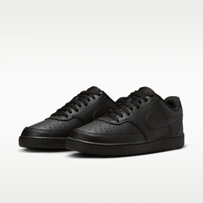 Nike Court Vision Low Next Nature - Μαύρο/Μαύρο/Μαύρο - 5