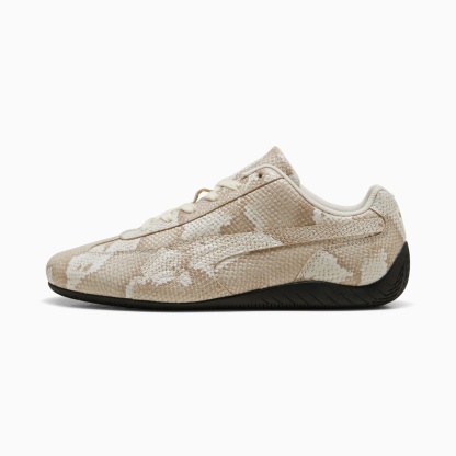 Speedcat Snake Print Sneakers Unisex - Silver Fog-Vapor Gray