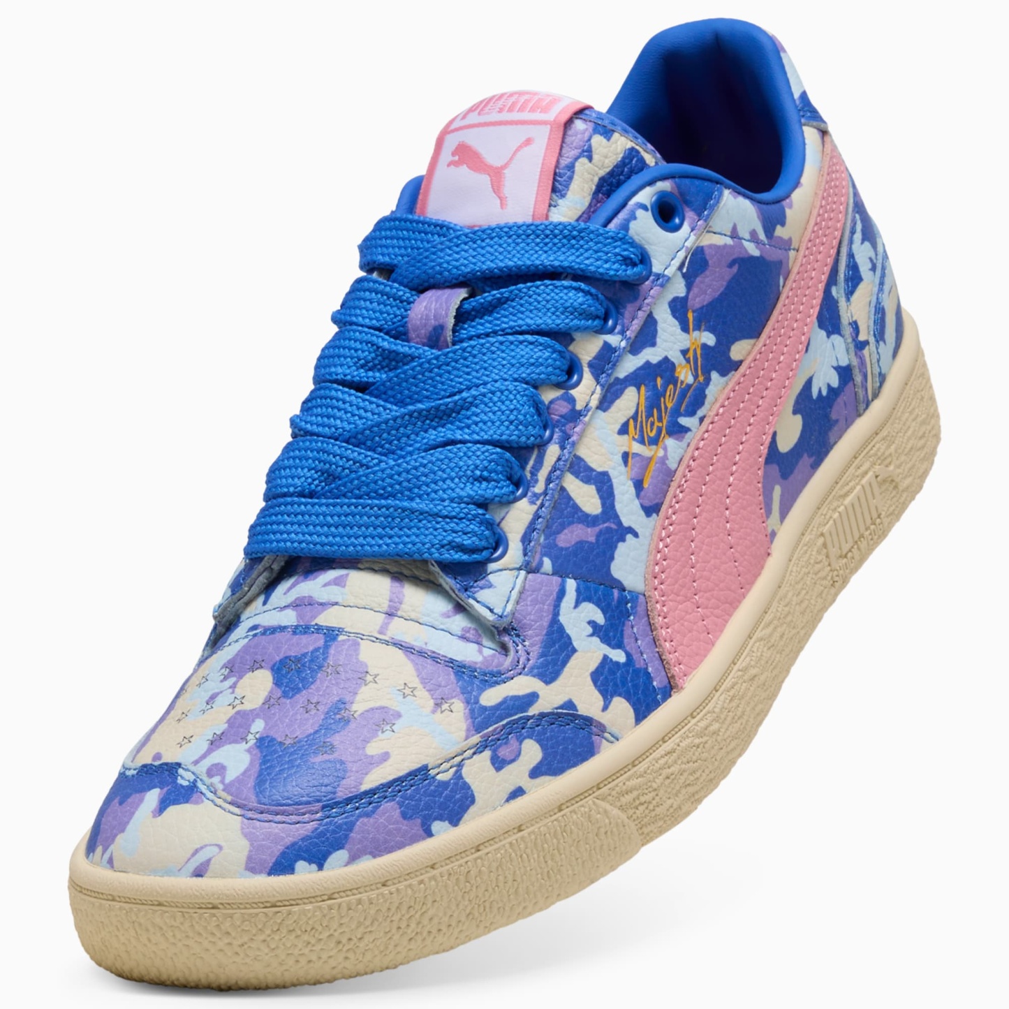 Majesty Dylan Verse Sneakers Unisex - Mountain Blue-Pinkscape-Canvas