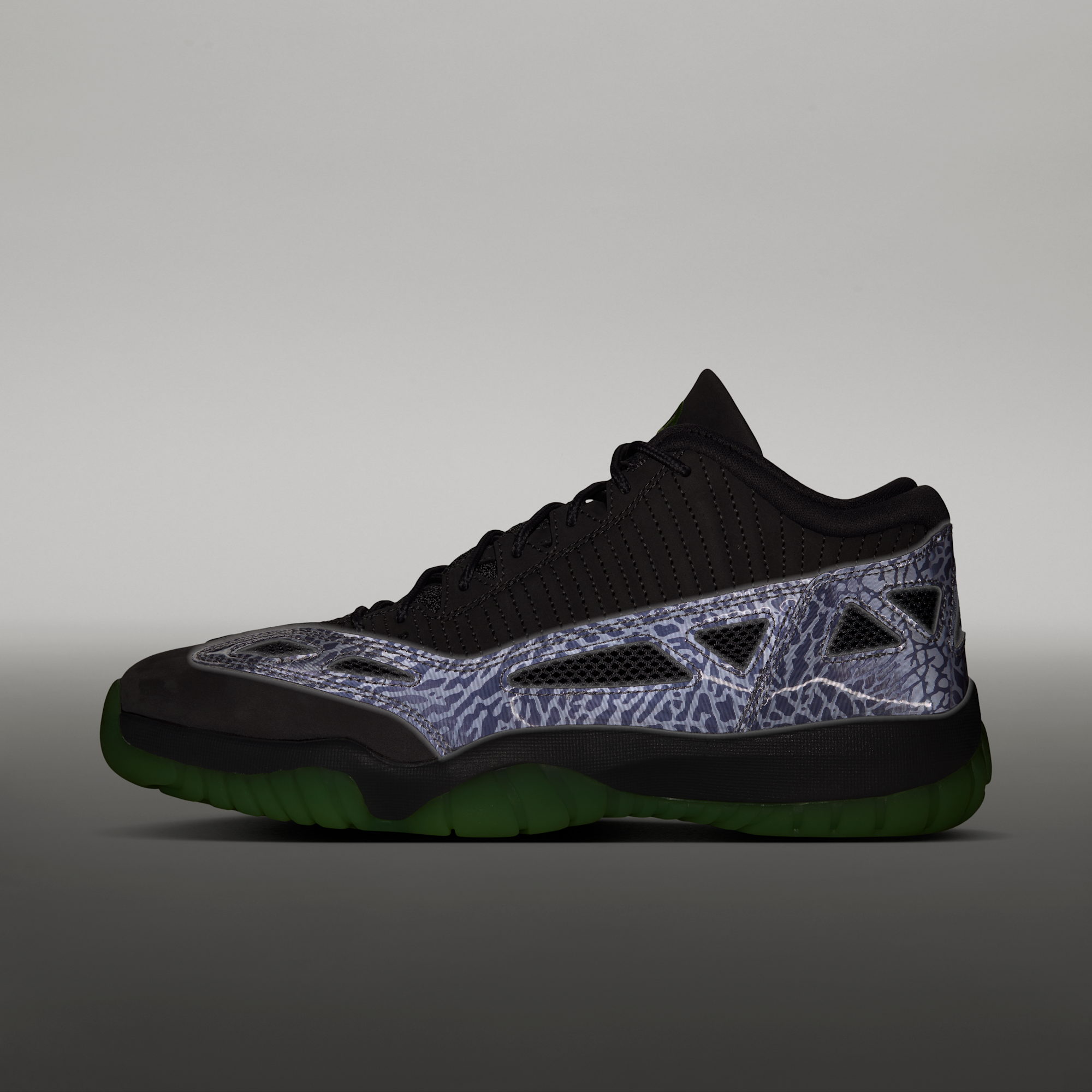 Air Jordan 11 "Quai 54" - Gunsmoke/Πολύχρωμο - 9