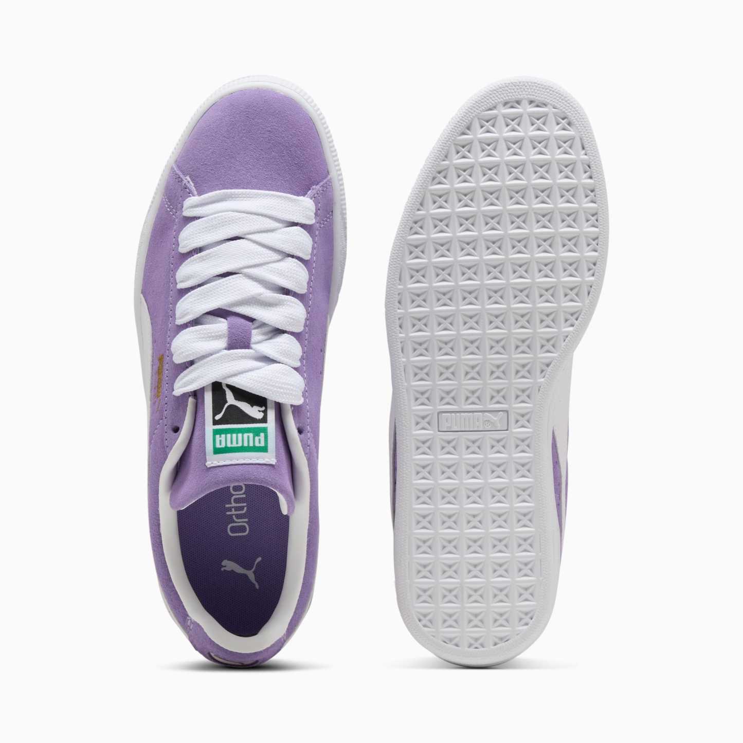 Suede Classic Sneakers Unisex - Lavender Alert-PUMA White