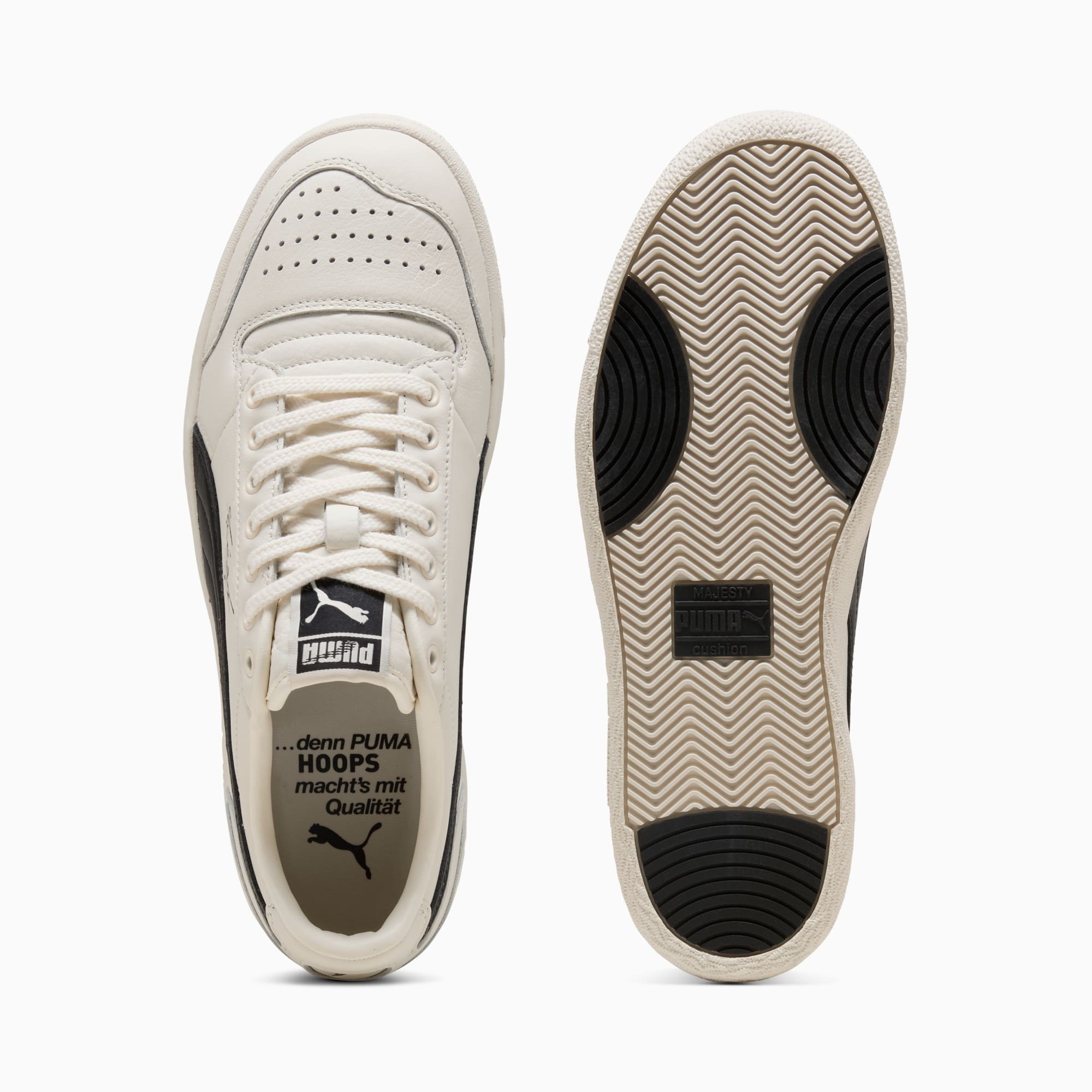 Majesty Sneakers Unisex - Warm White-PUMA Black