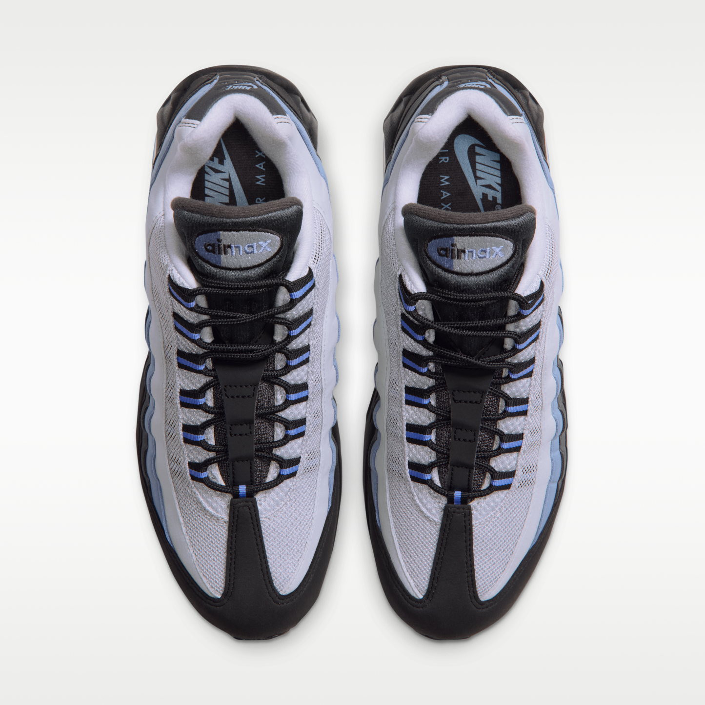 Nike Air Max 95 Big Bubble - Μαύρο/Work Blue/Pure Platinum/Anthracite - 4