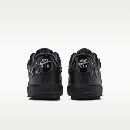 Nike Air Force 1 '07 "Florette" - Μαύρο/Off Noir/Metallic Silver/Μαύρο - 6