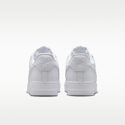Nike Air Force 1 '07 Edge - Λευκό/Metallic Silver/Λευκό - 6