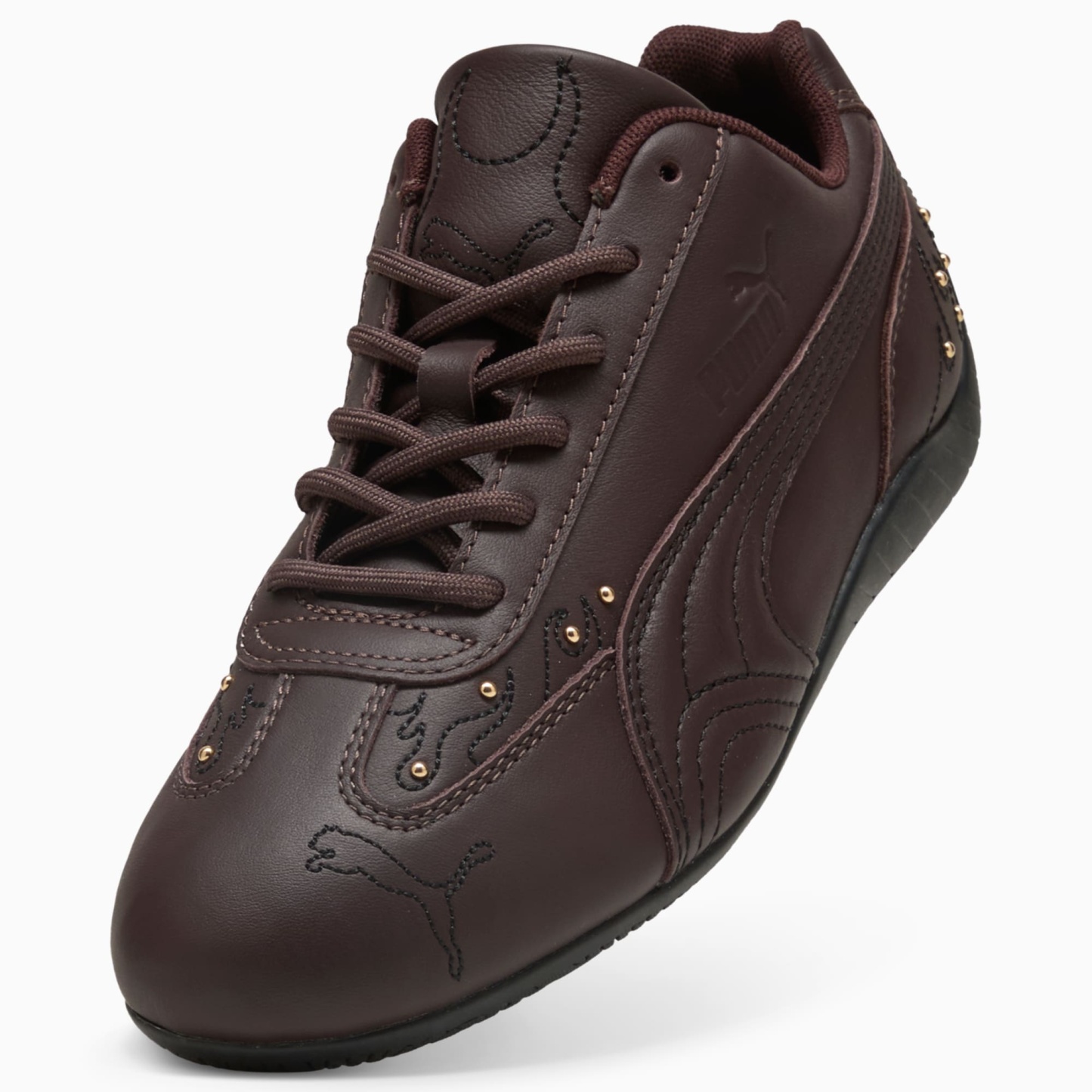 Speedcat Verzierte Sneakers Unisex - Kona Brown-PUMA Black