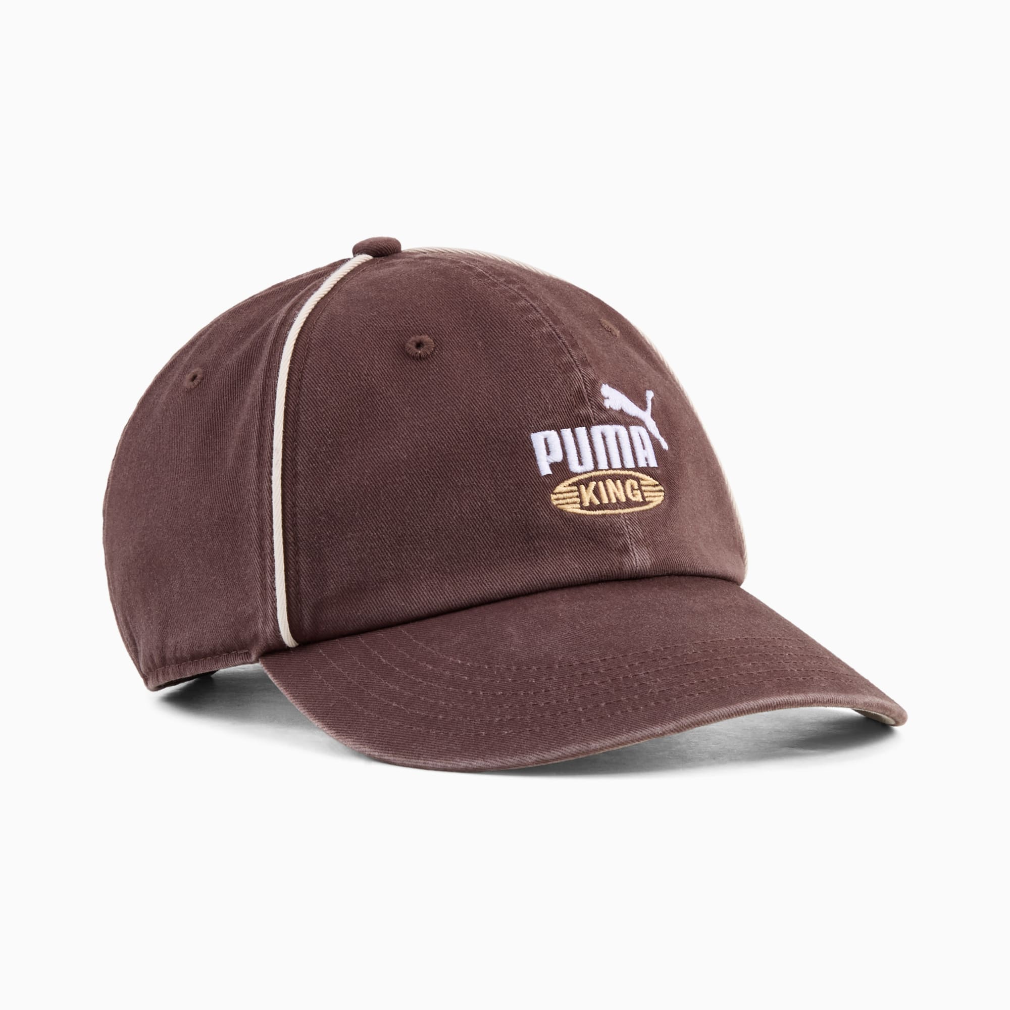 PUMA King Baseball Cap - Chocolate Brown