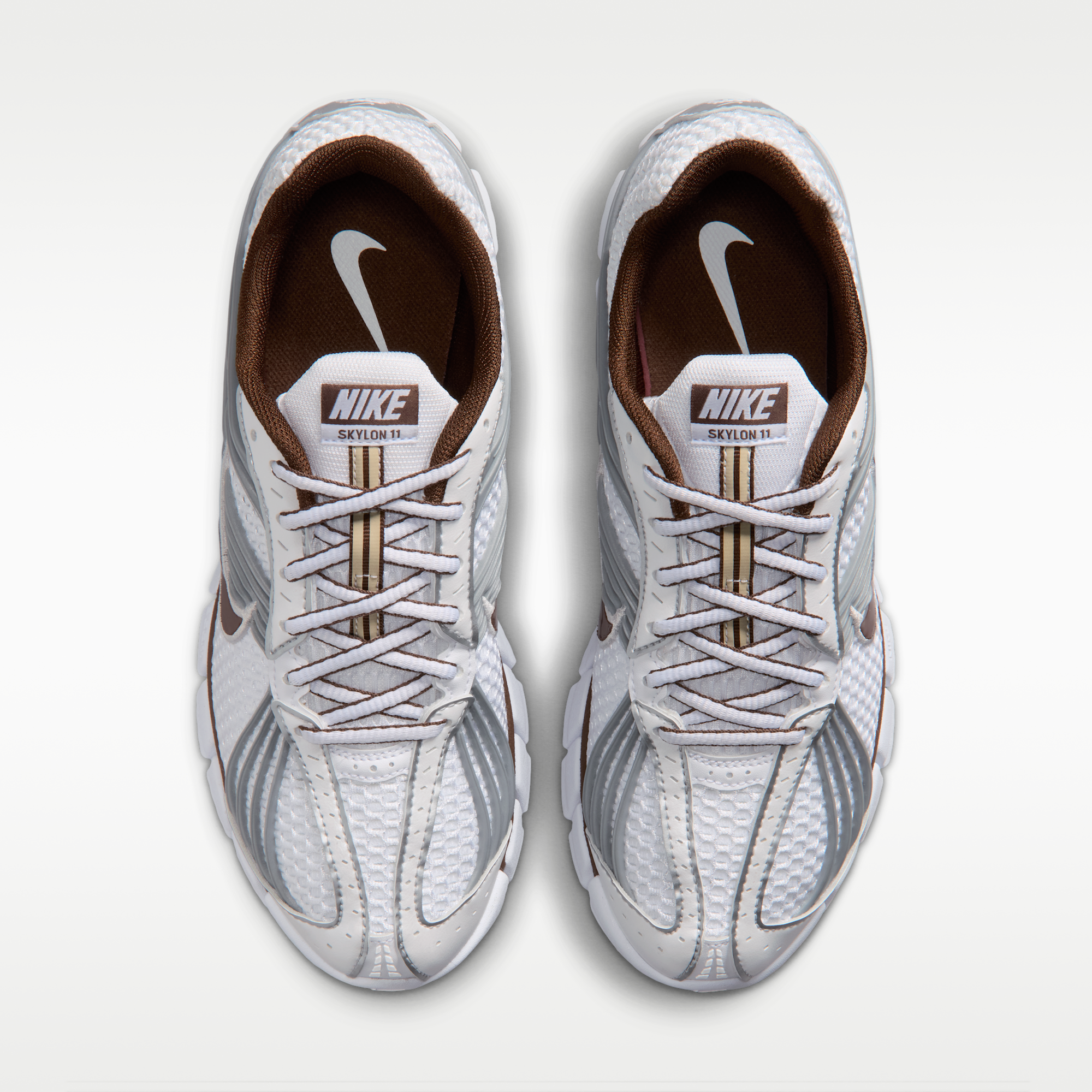 Nike Zoom Skylon 11 - Λευκό/Metallic Silver/Cacao Wow - 4