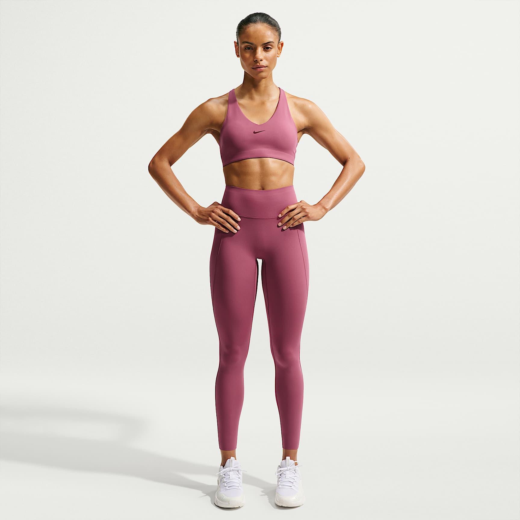 Nike Universa - Nike Universa Leggings in voller Länge mit hohem Bund und ohne Frontnaht (Damen)