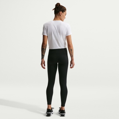 Nike One mit nahtloser Vorderseite - Nike One Leggings in voller Länge mit nahtloser Vorderseite und hohem Bund (Damen)