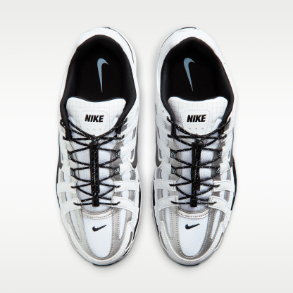 Nike P-6000 - Λευκό/Light Armory Blue/Metallic Silver/Μαύρο - 4