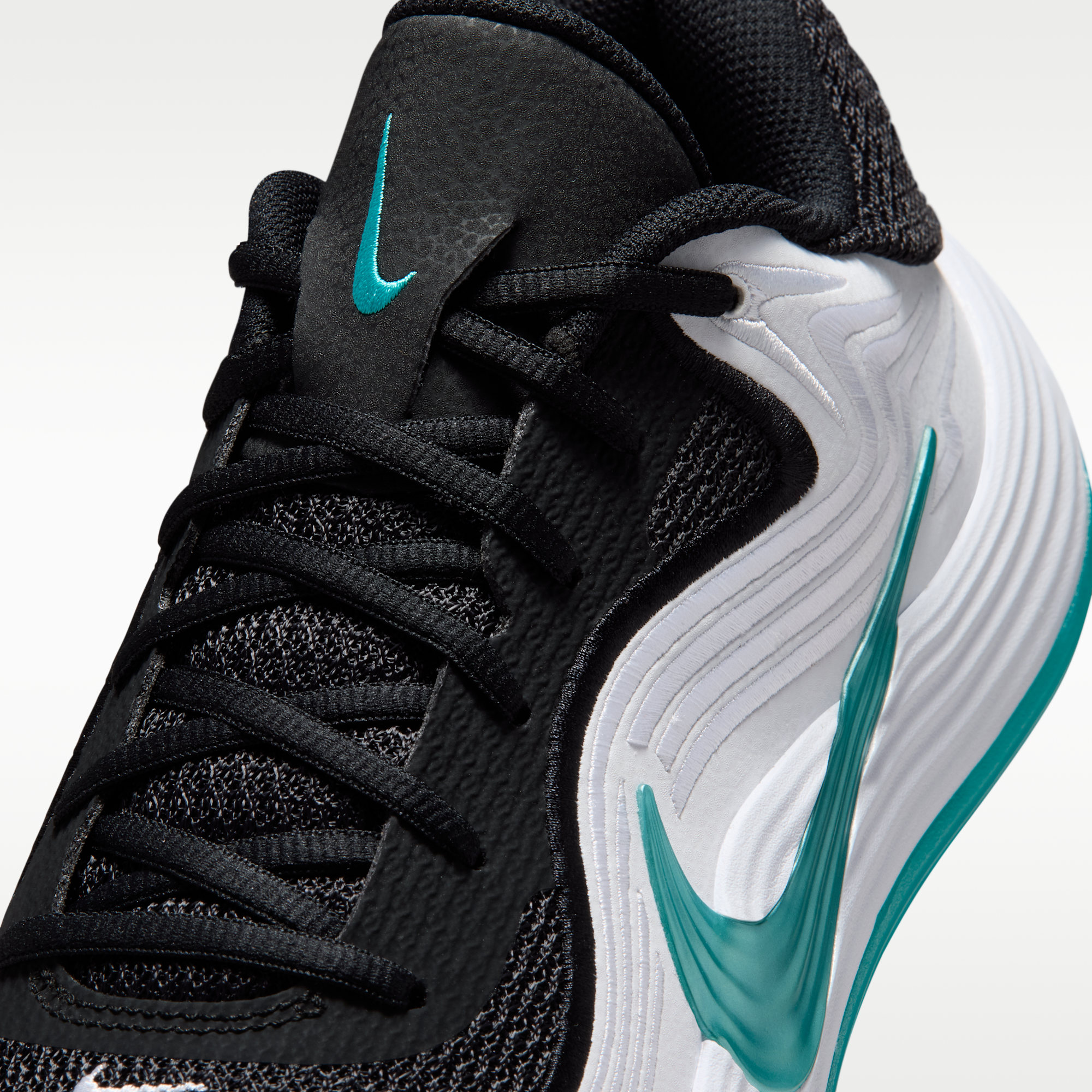 Nike Precision 8 Low - Μαύρο/Λευκό/Dusty Cactus/Dusty Cactus - 7